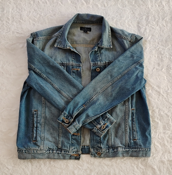 Lucky Brand Denim Boyfriend Jacket - Picture 3 of 8
